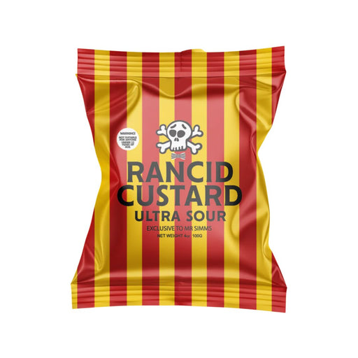 Rancid Custard Ultra Sour 100g Bag