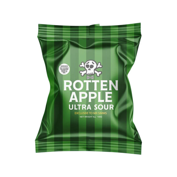 Rotten Apples Ultra Sour 100g Bag