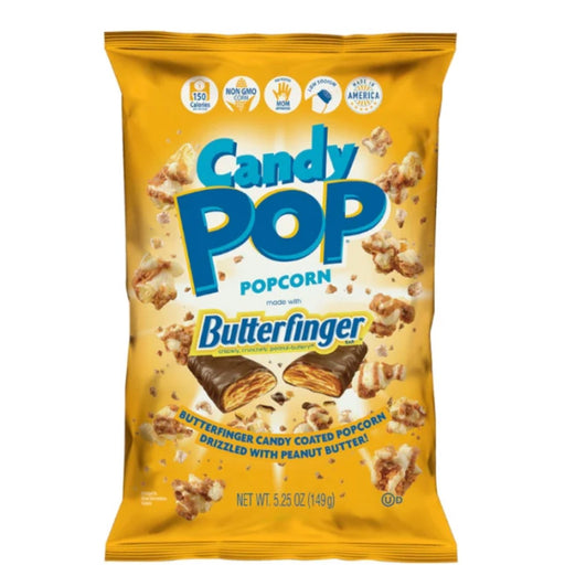 Candy Pop Butter Finger Popcorn - 113g Bag