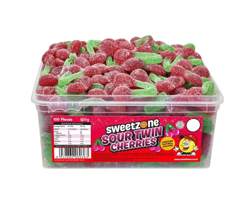 Sweetzone Sour Twin Cherries (Halal)