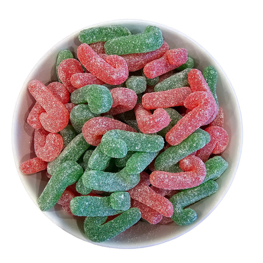 Fizzy Candy Canes